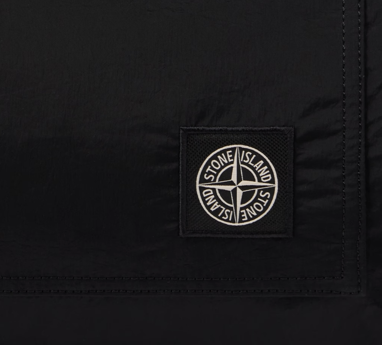 STONE ISLAND ブラック ダッフルバッグ