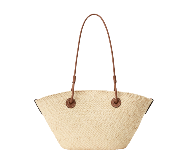 LOEWE アナグラム バスケットバッグ スモール（イラカヤシ&カーフ）