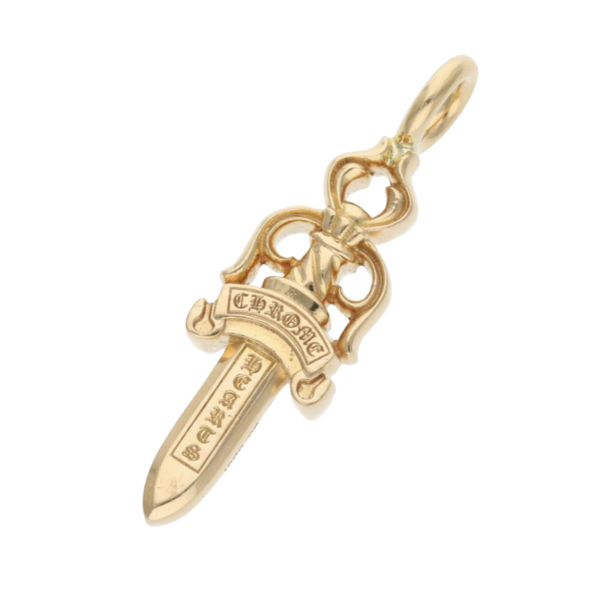 Chrome Hearts ダブルダガー ゴールド22K (38G)