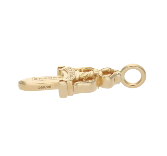 Chrome Hearts ダブルダガー ゴールド22K (38G)