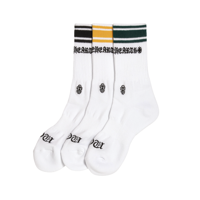 Chrome Hearts ソックス 3色セット Lサイズ ※バラ売り相談可