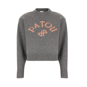 PATOU ウールとカシミヤのプルオーバー ニット