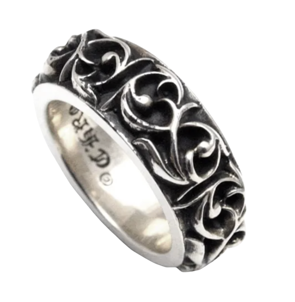 Chrome hearts     エタニティ ヴァイン バンド リング US9サイズ