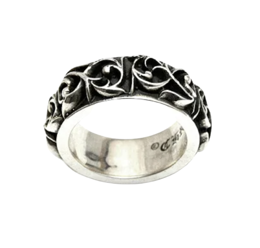 Chrome hearts     エタニティ ヴァイン バンド リング US9サイズ