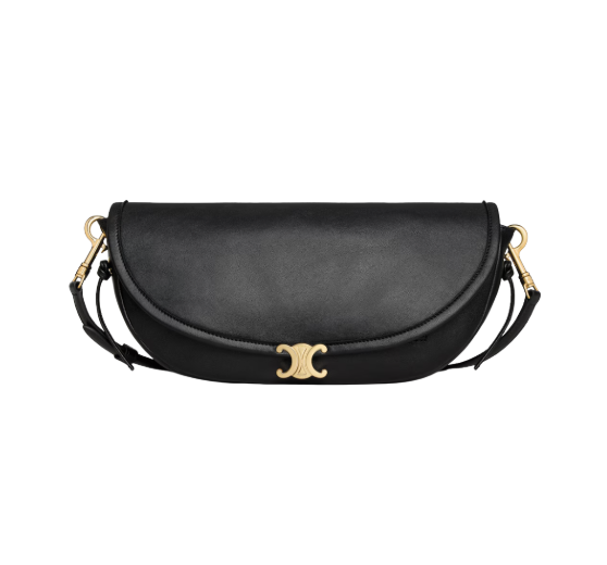CELINE リトルハーフムーン ソフトトリオンフ / サプルシャイニーラムスキン