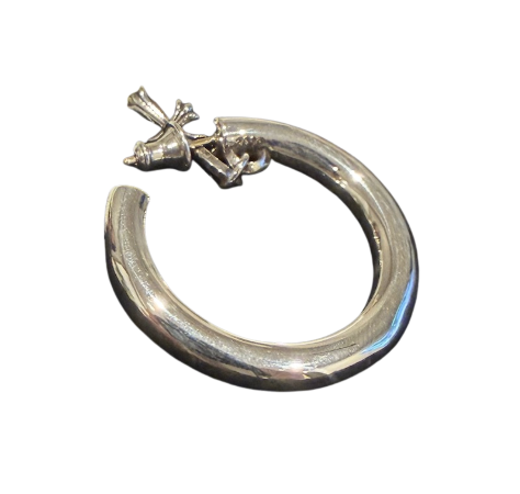 Chrome hearts    タイニーフープ ピアス シルバー