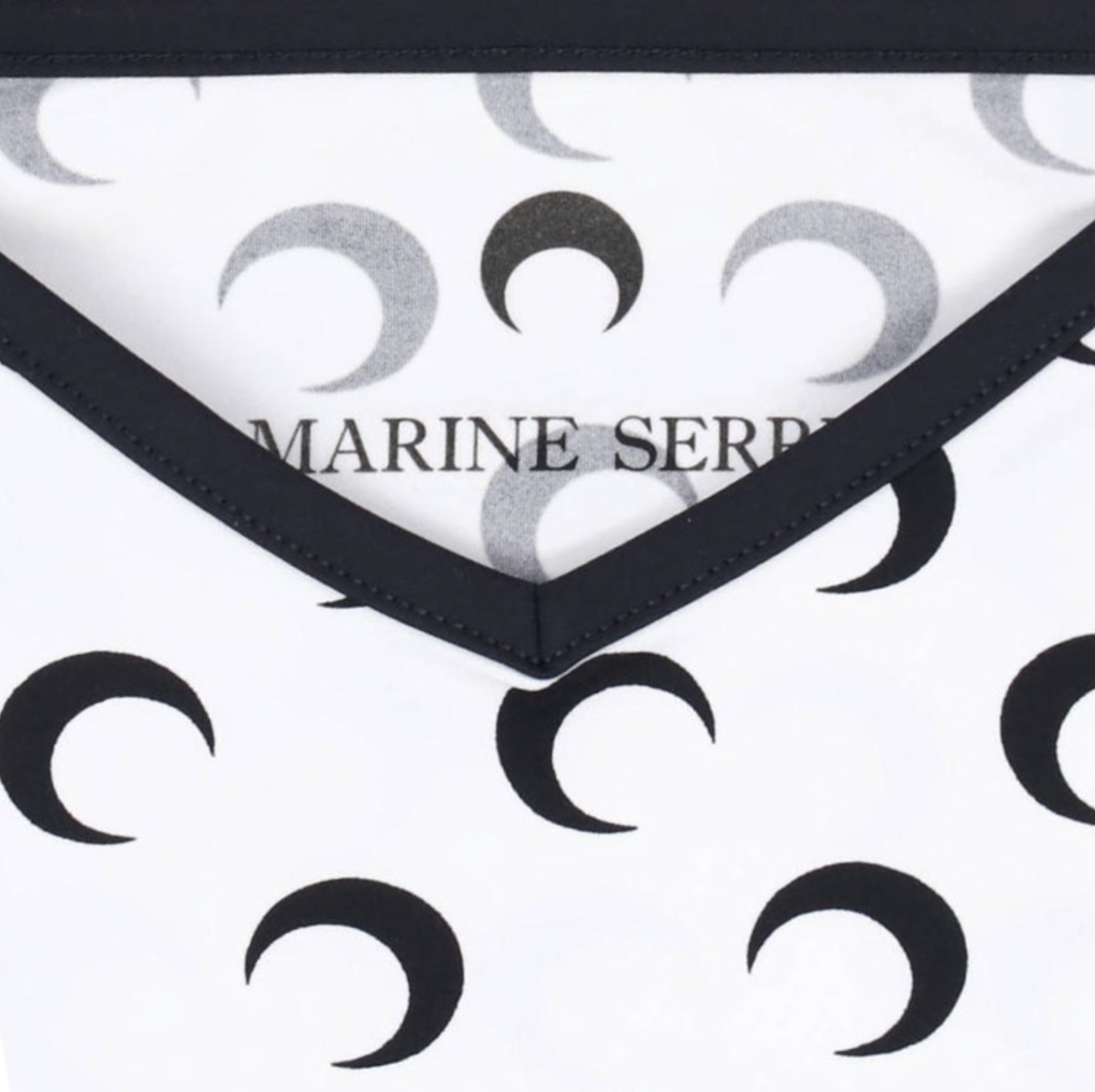 Marine serre ムーンプリント ストラップ トップ Sサイズ