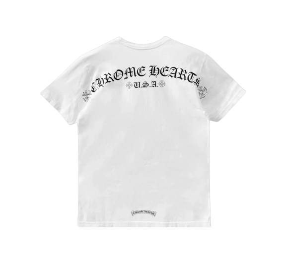 Chrome Hearts アーチロゴ USA プリント Tシャツ Lサイズ