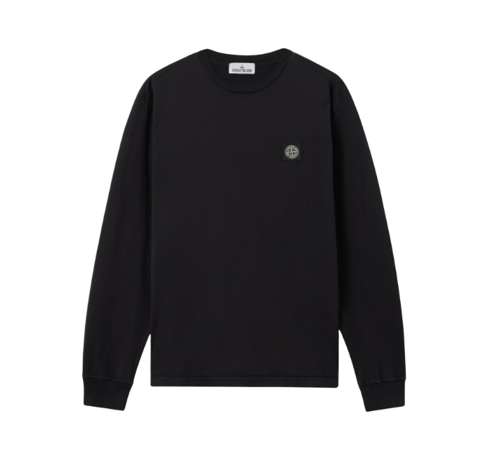 STONEISLAND スリムフィット ロングスリーブ Tシャツ Compassパッチ Lサイズ