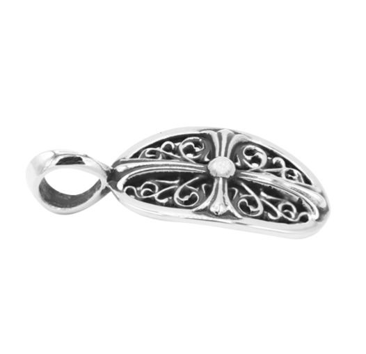 Chrome Hearts SBT クラシック オーバルクロス チャーム ※ボールチェーン付き