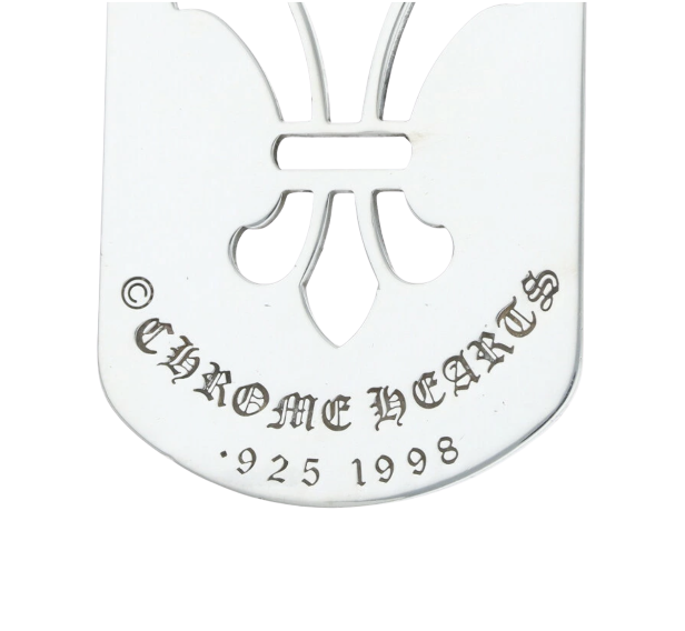 Chrome Hearts  ドッグタグ カットアウト フレア チャーム ※ボールチェーン付き