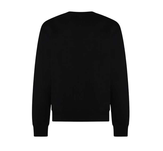 Ami Parisブラック コットン Ami De Coeur スウェットシャツ Lサイズ
